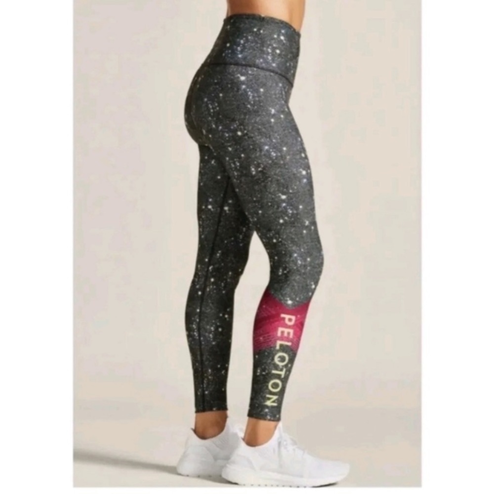 Wear It To Heart X Peloton Girls Night Out space high waisted athletic legging S
